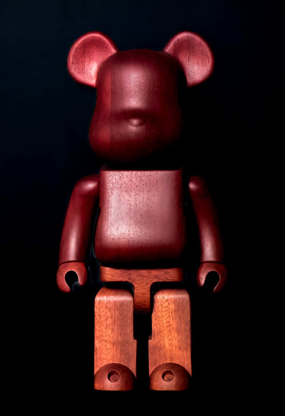 BE@RBRICK Karimoku Rosewood Paint Wooden