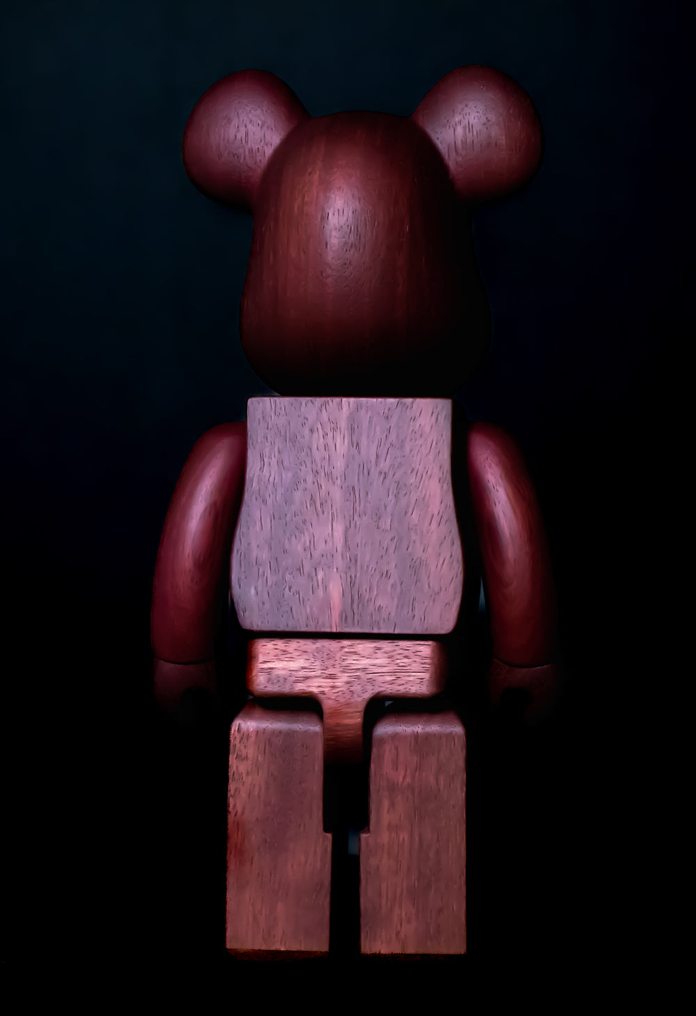 BE@RBRICK Karimoku Rosewood Paint Wooden